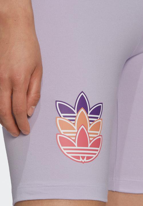 adidas Originals - Cycling tight shorts - purple tint