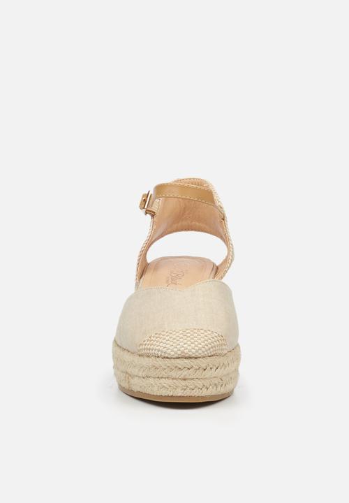 Miss Black - Violette1 espadrille wedge - neutral