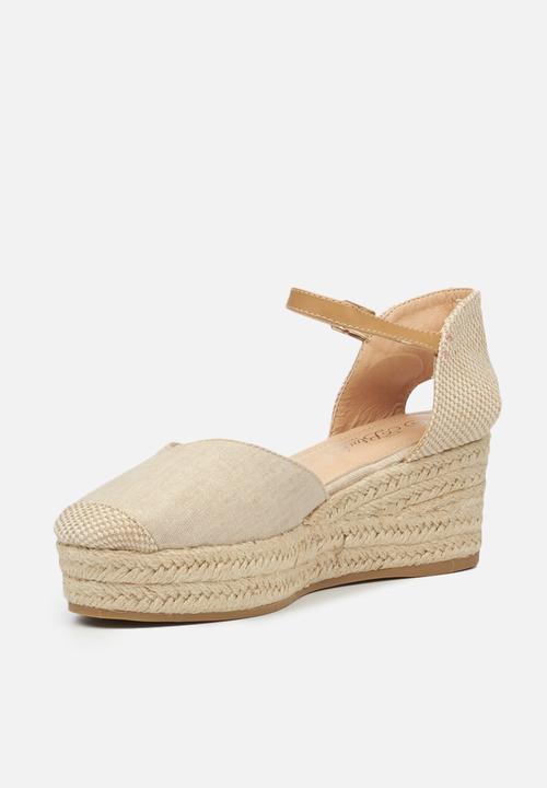 Miss Black - Violette1 espadrille wedge - neutral