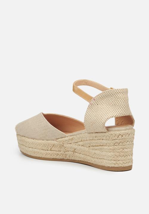 Miss Black - Violette1 espadrille wedge - neutral