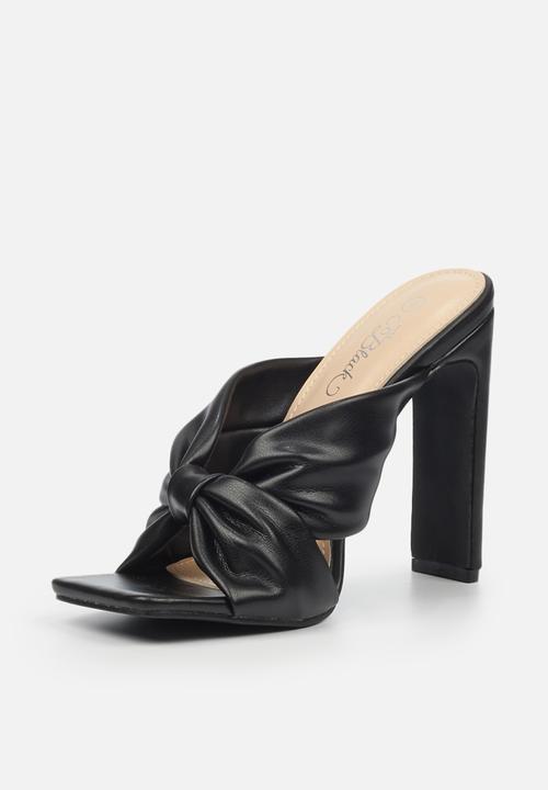 Miss Black - Whisk1 mule heel - black