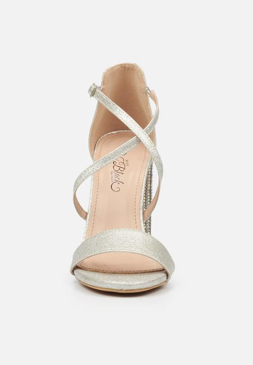 Miss Black - Zama2 heel - silver