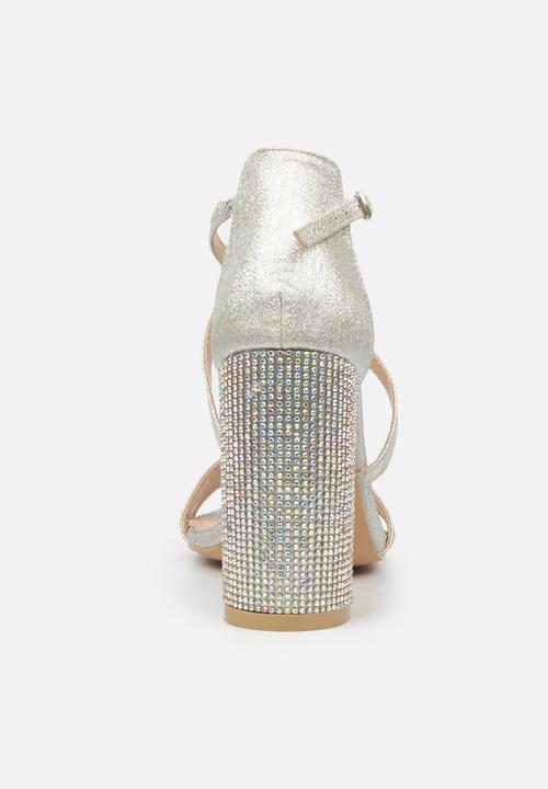 Miss Black - Zama2 heel - silver
