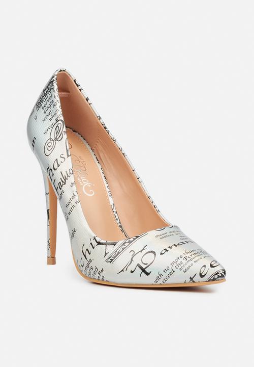 Miss Black - Glossy1 court - silver