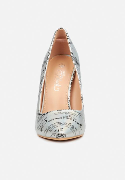 Miss Black - Glossy1 court - silver