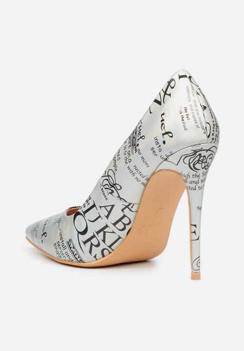 Miss Black - Glossy1 court - silver