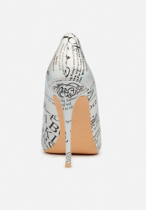 Miss Black - Glossy1 court - silver