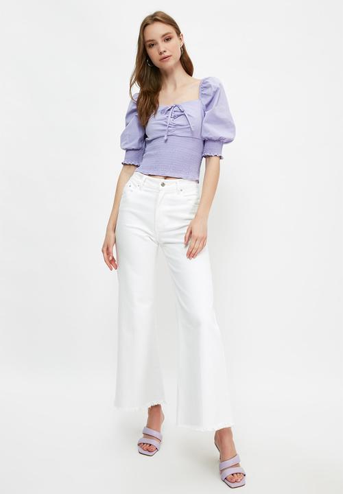 Trendyol - Gipe blouse - lilac