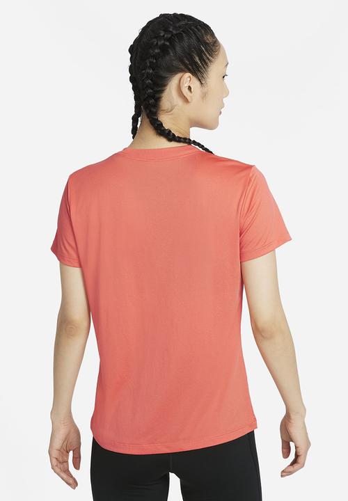 Nike - W Nike dry leg tee crew - peach 