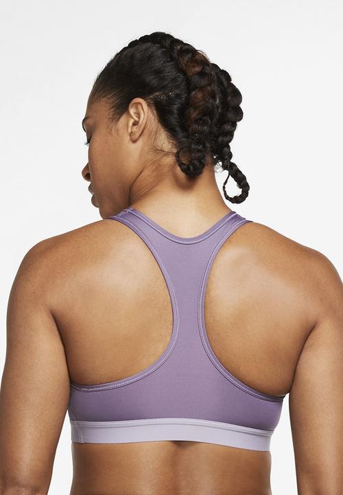 Nike - Nk df swsh band nonpded bra - violet & white