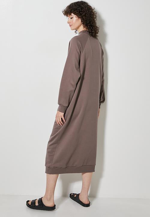 Superbalist - The ultimate sweat dress - peppercorn