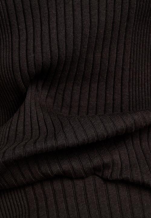 G-STAR - Engineered rib tank top dress c - black