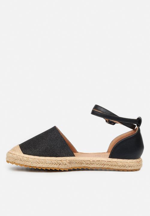 Butterfly Feet - Karla 2 espadrille - black