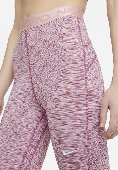 Nike - W Nike pro tight crop sdye ps pp2 - pink