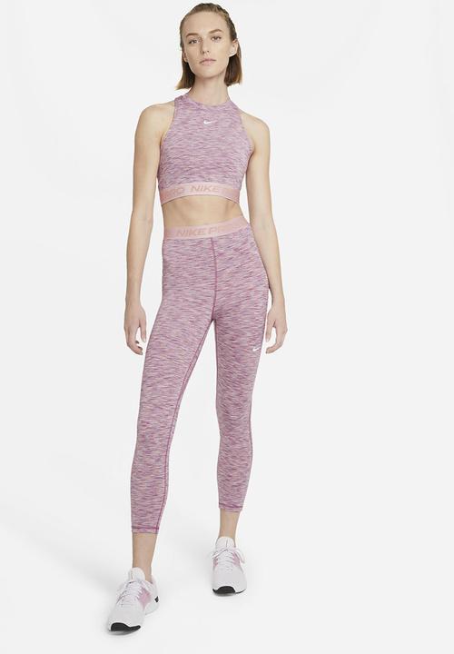 Nike - W Nike pro tight crop sdye ps pp2 - pink