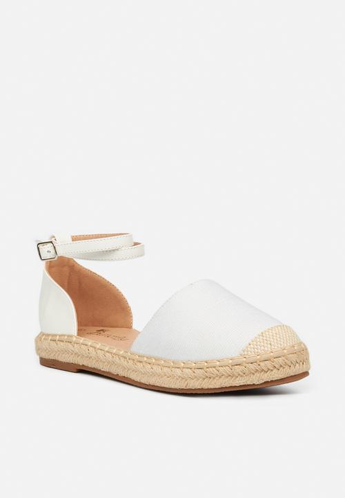 Butterfly Feet - Karla 2 espadrille - white