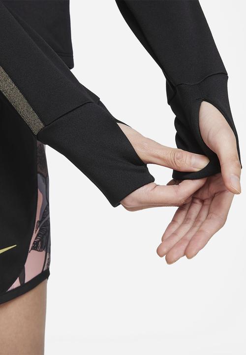 Nike - W Nike midlayer femme - black & gold