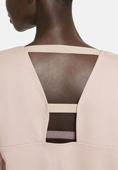 Nike - Nike midlayer femme - pink oxford & metallic gold