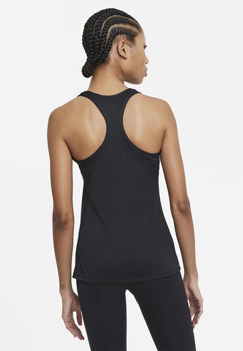 Nike - W Nike dry tank balance swoosh gx - black & white
