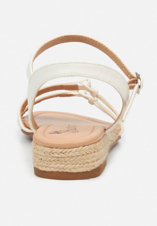 Butterfly Feet - Kaslo 1 sandal - white