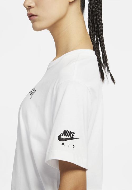 Nike - W nsw air ss top bf - white