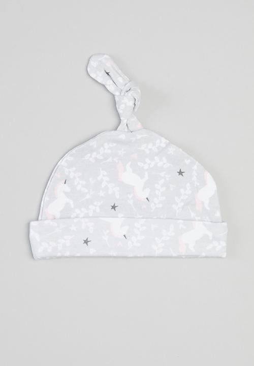 Pop Candy - Girls 3 pack printed beanies - multi