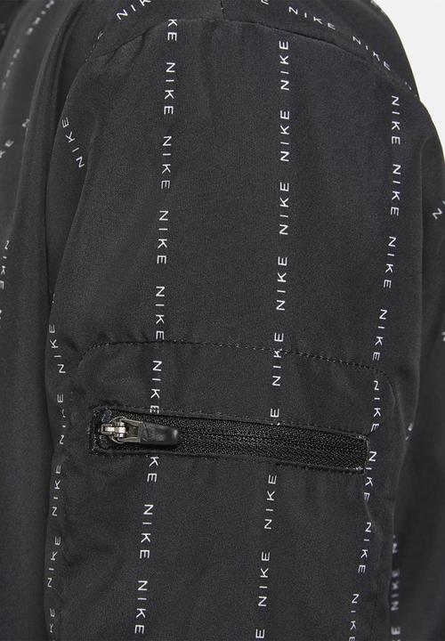 Nike - W Nike df icon clash jacket - black & white