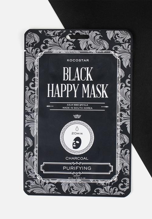 KOCOSTAR - Happy Sheet Mask - Black