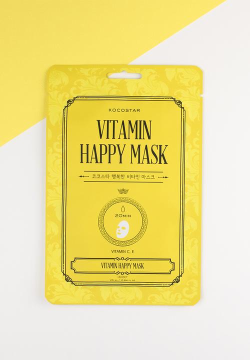 KOCOSTAR - Happy Sheet Mask - Vitamin C & E