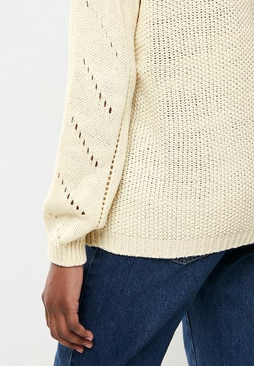 dailyfriday - Balloon sleeve jumper - ecru