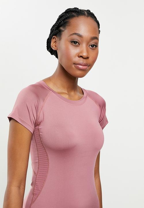 dailyfriday - Yoga T-shirt - dusty pink