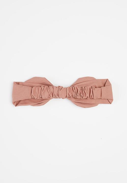 Pop Candy - Girls bow headband - pink