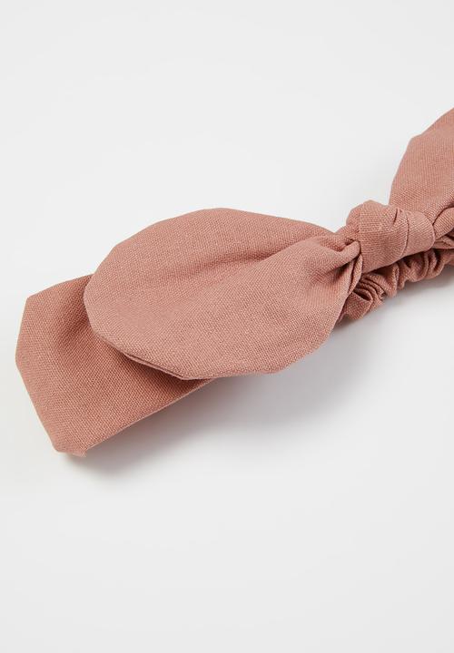 Pop Candy - Girls bow headband - pink