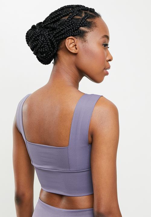 dailyfriday - Yoga crop top - purple