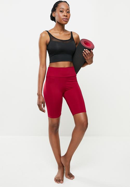 dailyfriday - Cycle shorts - burgundy