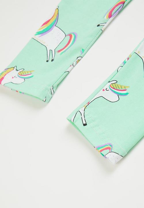 Pop Candy - Girls unicorn rainbow legging - multi 