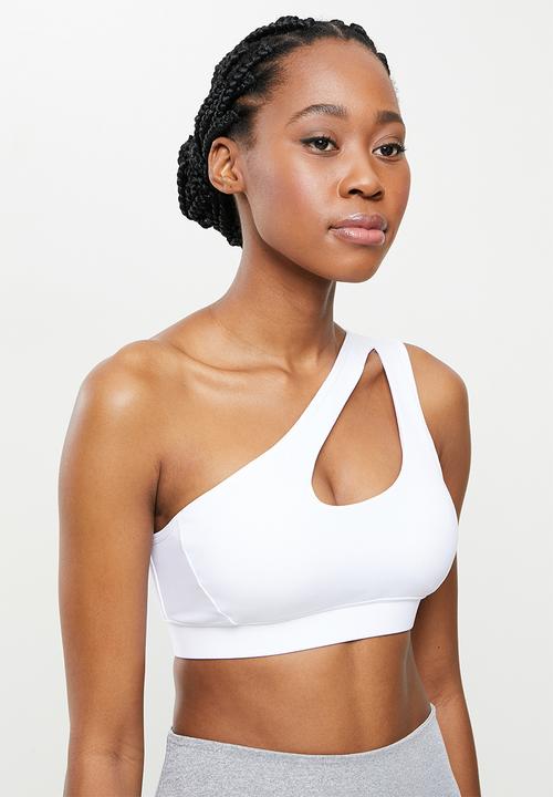 dailyfriday - Cut out yoga top - white