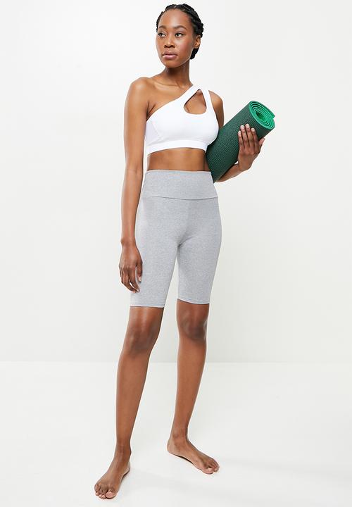dailyfriday - Cut out yoga top - white