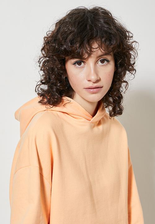 Superbalist - Crop hoodie - cantelope