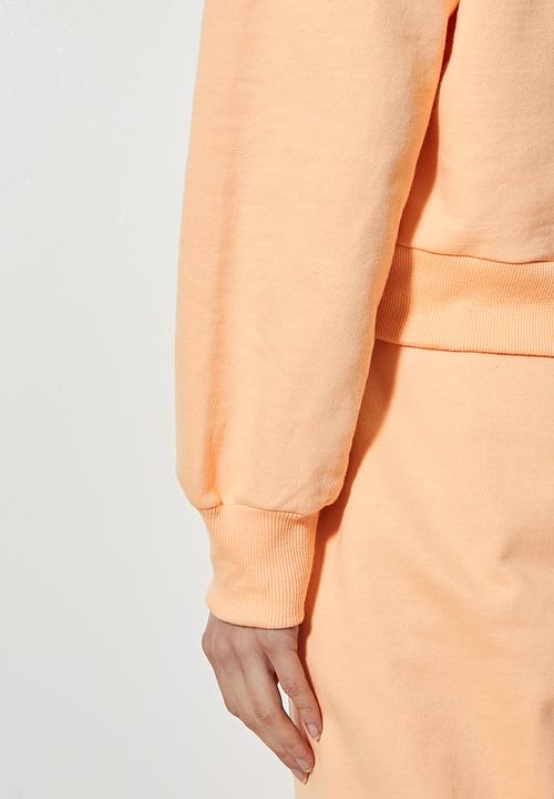 Superbalist - Crop hoodie - cantelope