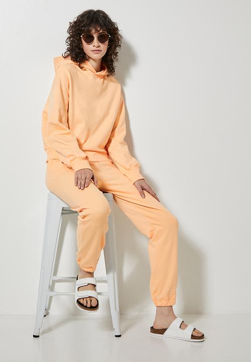 Superbalist - Crop hoodie - cantelope