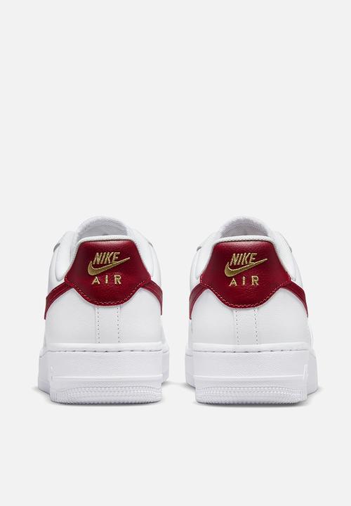 Nike - Air Force 1 '07 Essential  - white/gym red-gym red-white