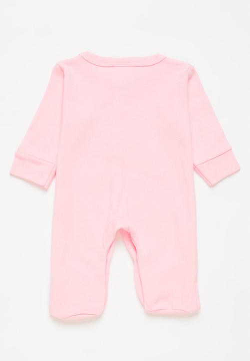 Pop Candy - 3 pack unicorn babygrows - pink & white 