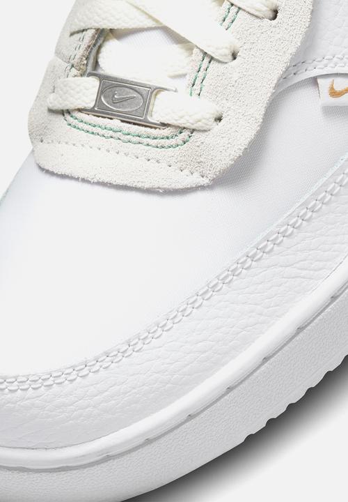 Nike - Court Vision low Premium - white/green noise-sail