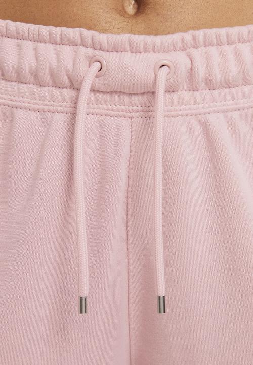 Nike - W nsw air pant flc mr - pink/white