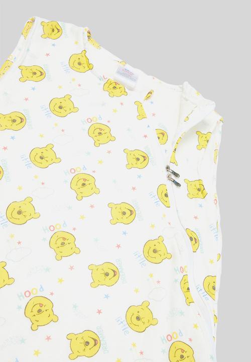 Character Group - Winnie the pooh sleeping bag - white & yellow