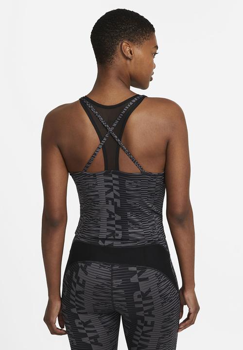 Nike - W nk air tank nv pr - black/refsil