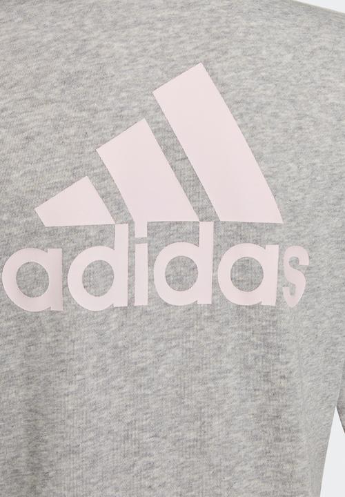 adidas Performance - G bl fz - medium grey heather/clear pink