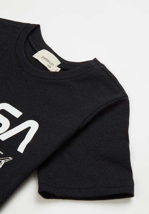 Superbalist Kids - Nasa top & pants pj - black 