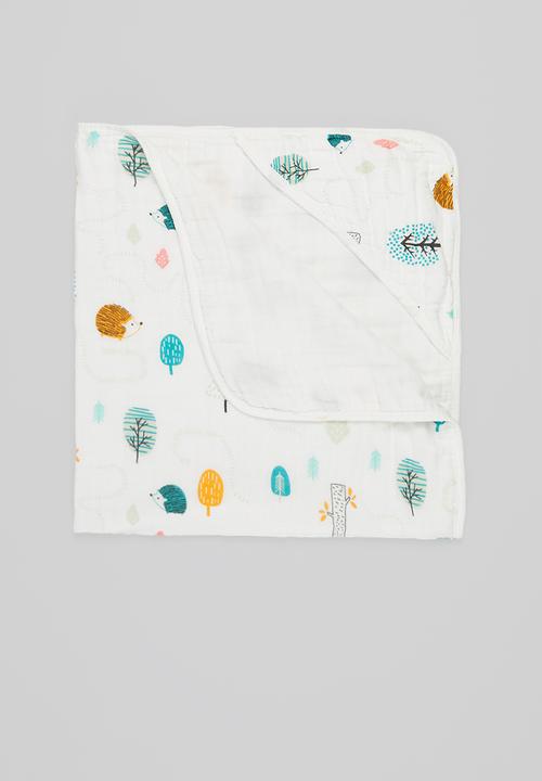 Pop Candy - Baby printed sleeping bag - white